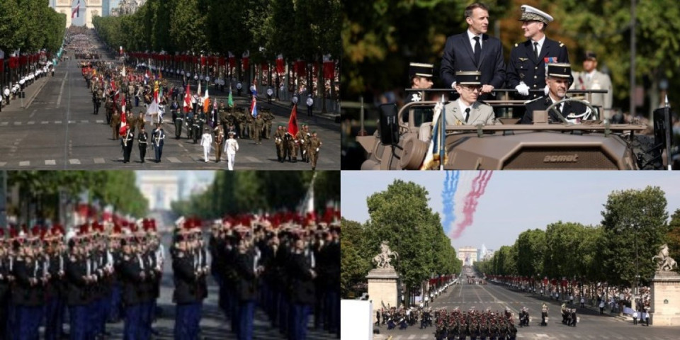Spektakl "rafala" iznad Pariza! Oklopnjaci tutnjali niz Jelisejska polja, Koalicija voljnih poslala poruku