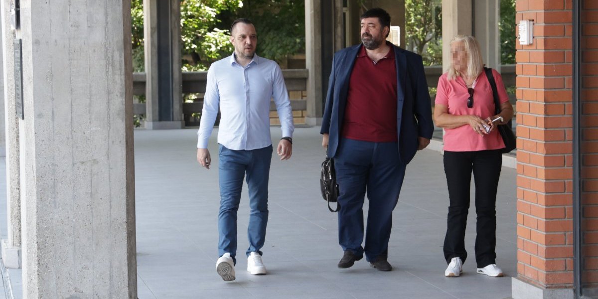 Zoran Marjanović stiže u Palatu pravde