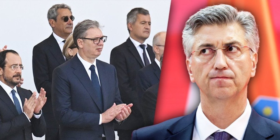 Haos u Hrvatskoj zbog vojne parade u Parizu: Urnisaše Plenkovića jer je sedeo iza Vučića - Objavljen snimak koji sve otkriva (VIDEO)