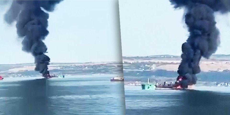 (VIDEO) Rusija brutalno poražena, Crno more gori! Usred noći se pojavili i raspalili po brodovima, ovakva katastrofa se ne pamti