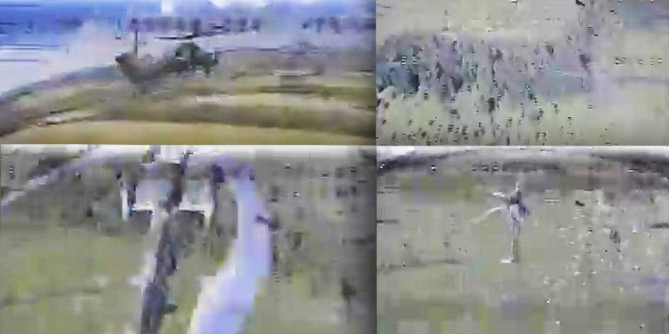 (VIDEO) Šokantan snimak! Usred Rusije oborena moćna zver na neverovatan način: Doletelo je odozgo, nije mu bilo spasa