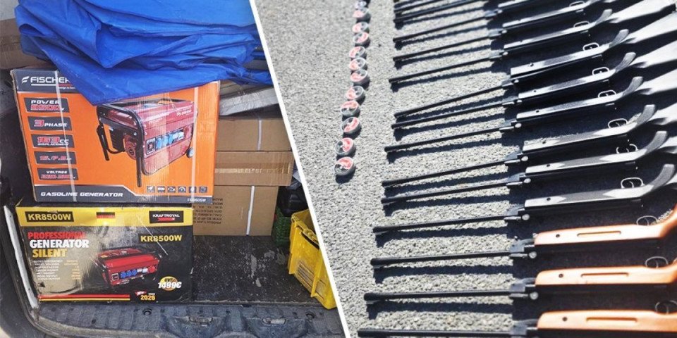 Šok! Gomila oružja i municije nađena u vozilu u Smederevskoj PalancI, što je najgore - to nije sve (FOTO)