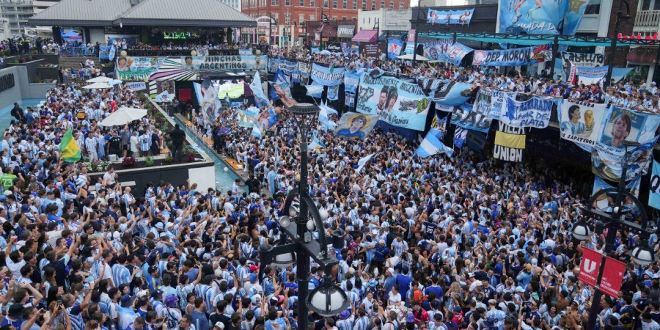 Haos na Mundijalu! Argentinci se potukli pred meč sa Engleskom, policija hitno reagovala