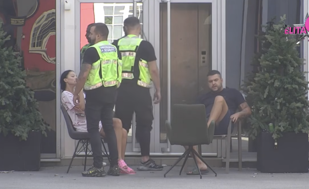 Uhvatio je za vrat i oborio na pod: Jeziv okršaj u Eliti - Obezbeđenje uletelo na imanje (VIDEO)