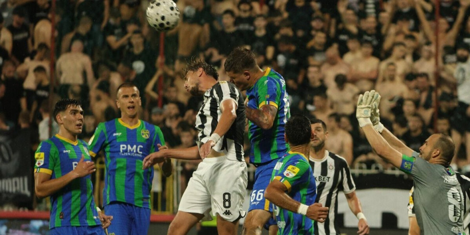 Kraj! Iliću preseo debi, Partizan dva puta vodio, pa ostao bez pobede (VIDEO)