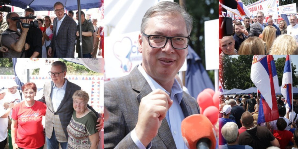 Vučić podigao Lapovo na noge, pa otkrio: Mnogo je novca uloženo u rušenje Srbije - O izborima rekao samo jedno (FOTO)