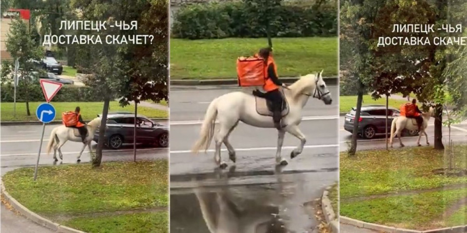 (VIDEO) Da li verujete da je ovo Rusija?! Ukrajinci gledaju i valjaju se od smeha: Znate li na čemu Putinov narod prenosi robu?