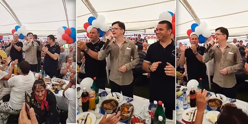 Jovanov se latio mikrofona i "zapalio" narodno veselje! Srbija grmi, pogledajte ovaj snimak (VIDEO)
