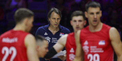 Težak dan za srpski sport! Posle "orlića", i odbojkaši poraženi od Slovenije u Beogradskoj areni (FOTO)