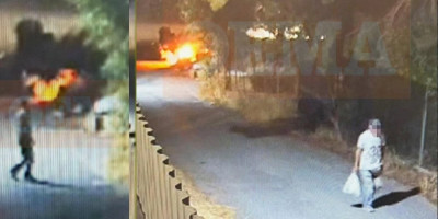 Bezobrzirni potez zabeležen kamerom: Albanac (50) zapalio šumu u Grčkoj, brza reakcija sprečila katastrofu!