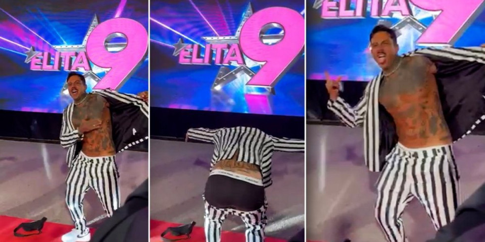 Mazio bradavice, pa se skinuo i dole: Vreo striptiz Filipa Đukića: Pokazao golo telo!
