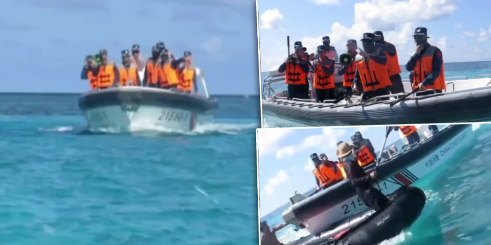 (VIDEO) Bukti rat Kineza i Filipinaca! Snimc iz Južnog kineskog mora frapirali svet: Obračun dve armije postao viralni hit na internetu