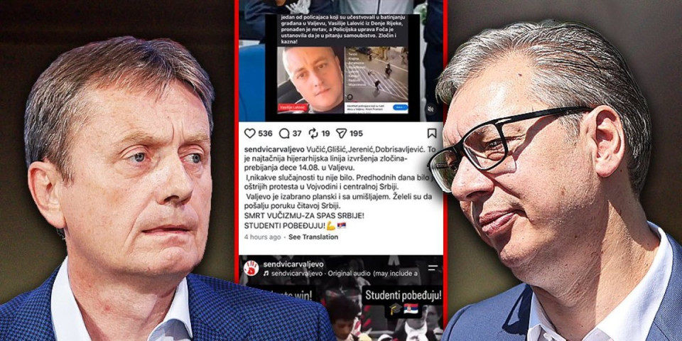Bolesni umovi! Posle slavljenja smrti policajca, blokaderi otvoreno pozivaju na ubistvo Vučića i Glišića (FOTO)