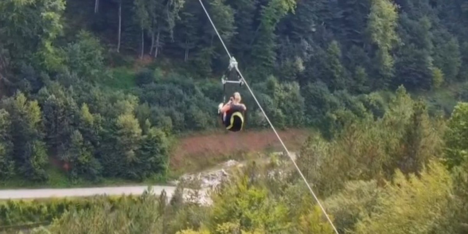Ludilo na Zlatiboru! Adrenalinska vožnja na 1.350 metara