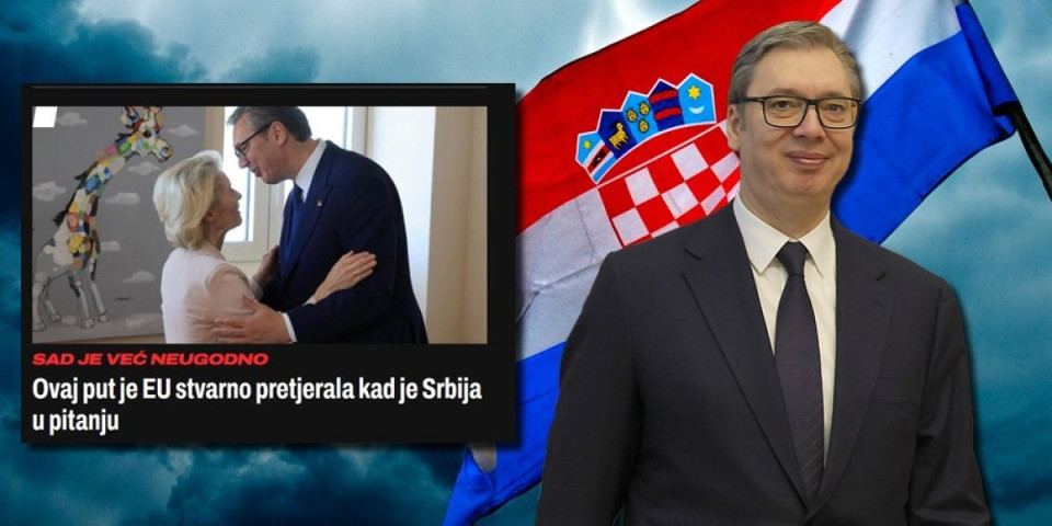 (FOTO) Neugodno, a? Hrvati se šlogirali zbog odluke EU o Srbiji: "Evropa je preterala, ovo nije smelo da se dogodi..."