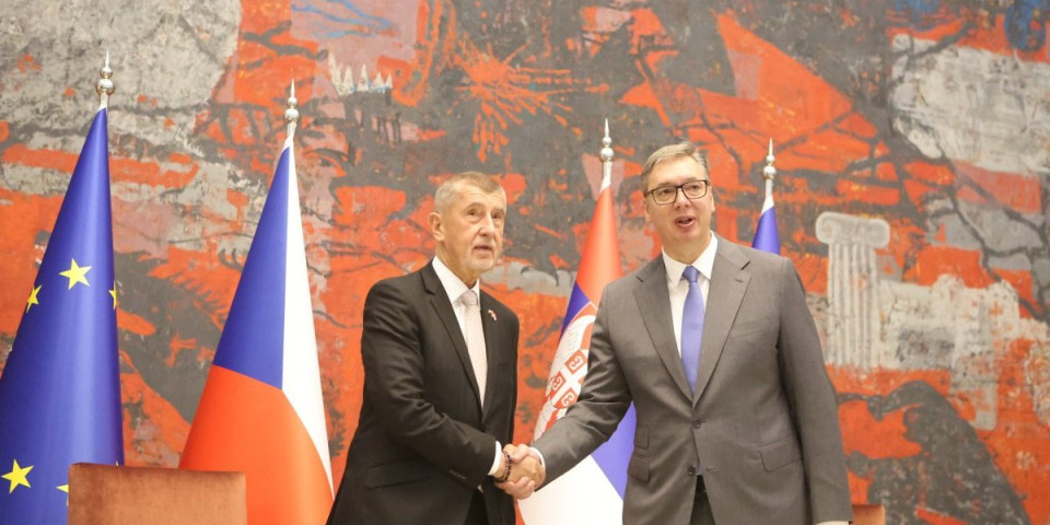 Vučić danas sa Babišem: Počeo tet-a-tet sastanka predsednika Srbije i premijera Češke (FOTO)