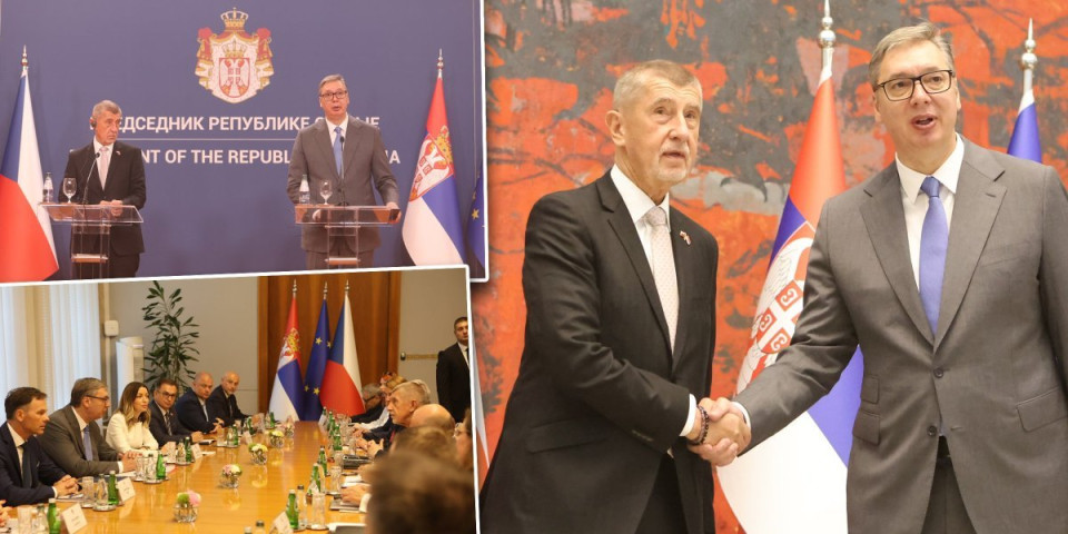 "EU nam nije pomogla, ali Srbija jeste!" Vučić i Babiš poslali moćnu poruku zajedništva: To se nikad ne zaboravlja (FOTO/VIDEO)