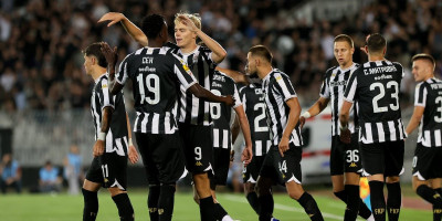 Partizan razmontirao Luksemburžane u Humskoj! Poker crno-belih i povratak na velika vrata