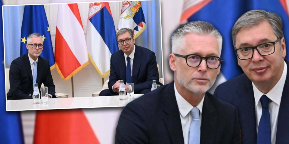 Važan sastanak na Andrićevom vencu: Predsednik Vučić u oproštajnu posetu primio ambasadora Austrije Kristijana Ebnera!