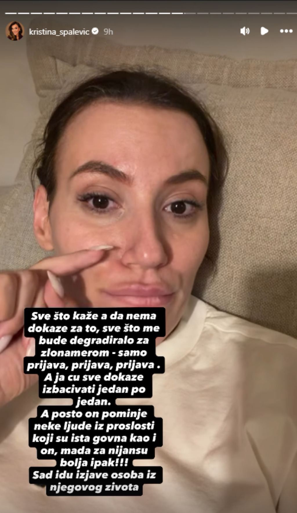 "Pretio je sestri da će joj polomiti ruke i noge": Kristina iznela jezive tvrdnje o Goluboviću