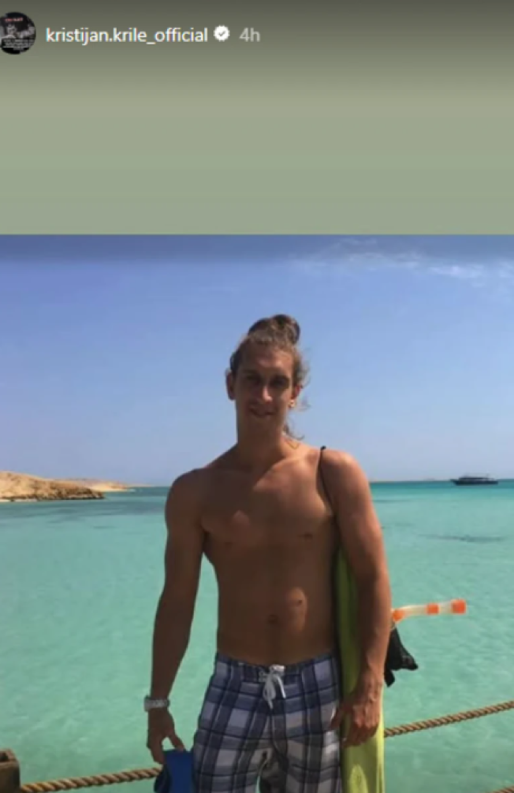Ovo je sin Kristijana Golubovića: Srbi u neverici zumiraju fotografiju - Lazar je preslikan otac (FOTO)