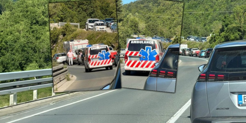 Kolona se proteže kilometrima, Hitna se jedva probila do povređenih: Potpuni kolaps na putu Zlatibor - Užice (FOTO)