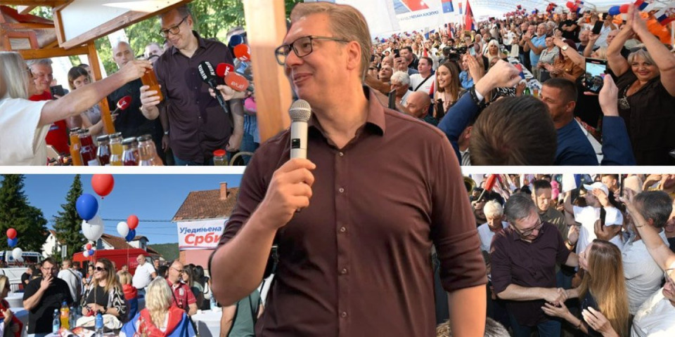 ''Državu su napali najgori među nama!'' Vučić: Stiže milijardu evra investicija - gradićemo autoput od Užica do Zlatibora (FOTO/VIDEO)