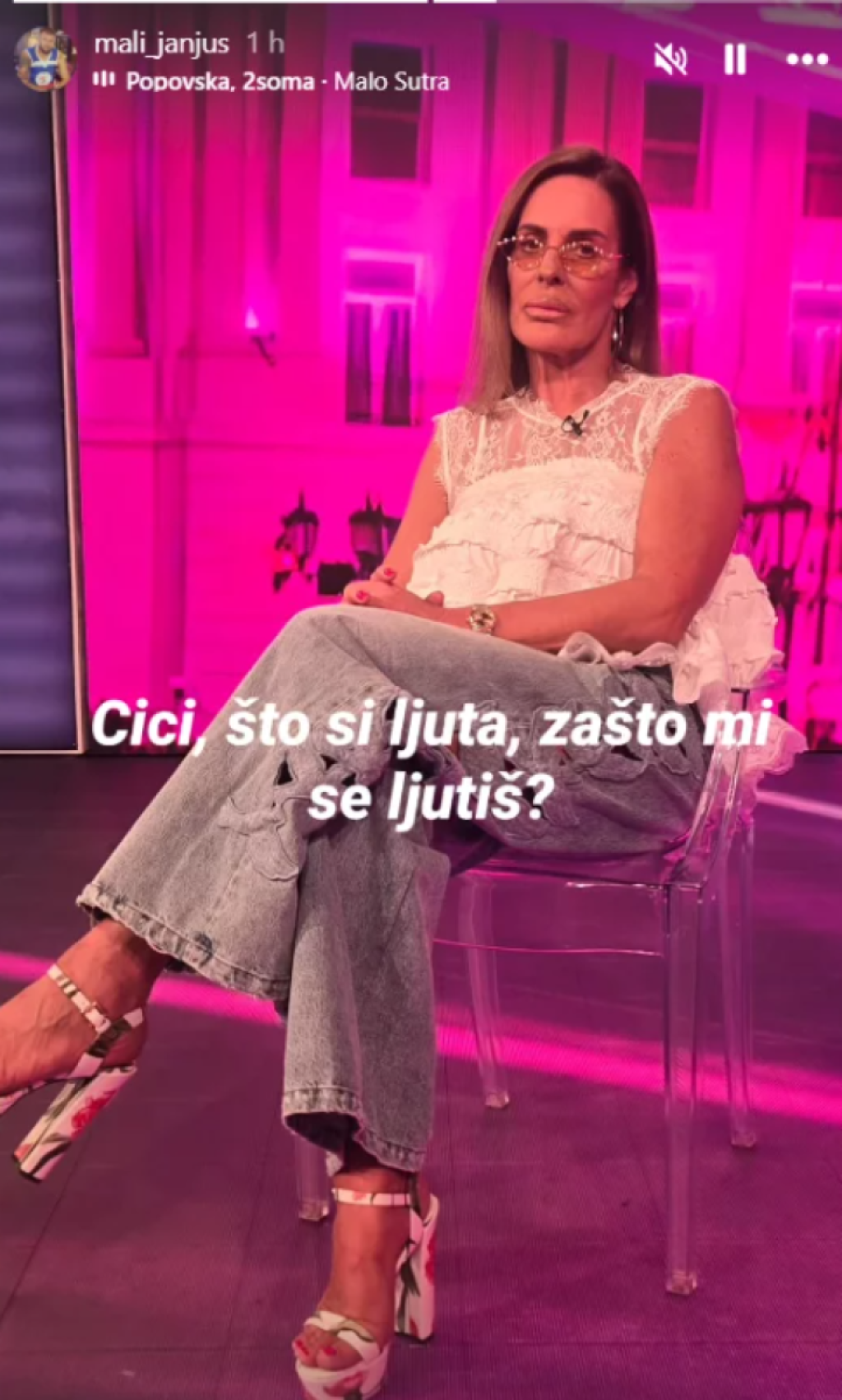 "Cici što si ljuta, zašto mi se ljutiš?"Janjuš uslikao Kačavendu na kvarno - Fotka će vam se urezati u memoriju