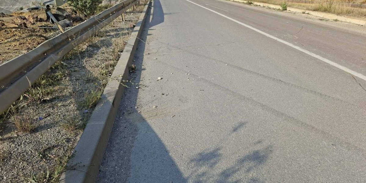 Mesto nesreće kod Majdanpeka