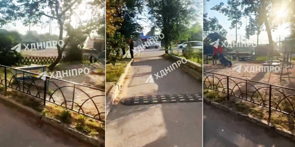 (VIDEO) Horor snimak! Šta je ovo palo na ukrajinski grad? Ljudi se guše, oči pakleno peku, nešto jezivo se širi vazduhom i izaziva haos