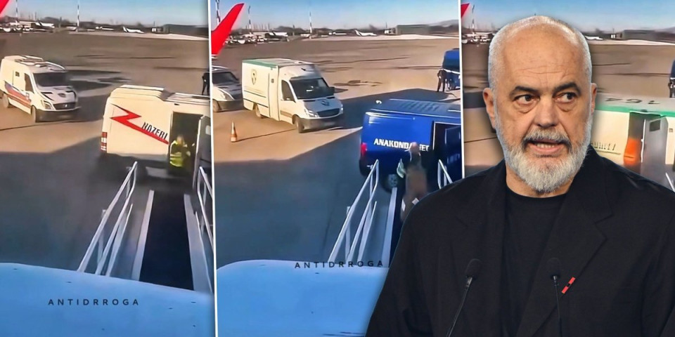 (VIDEO) Edi Rama beži iz Albanije?! Skandal trese Tiranu: Kruže snimci utovarivanja džakova para u avion