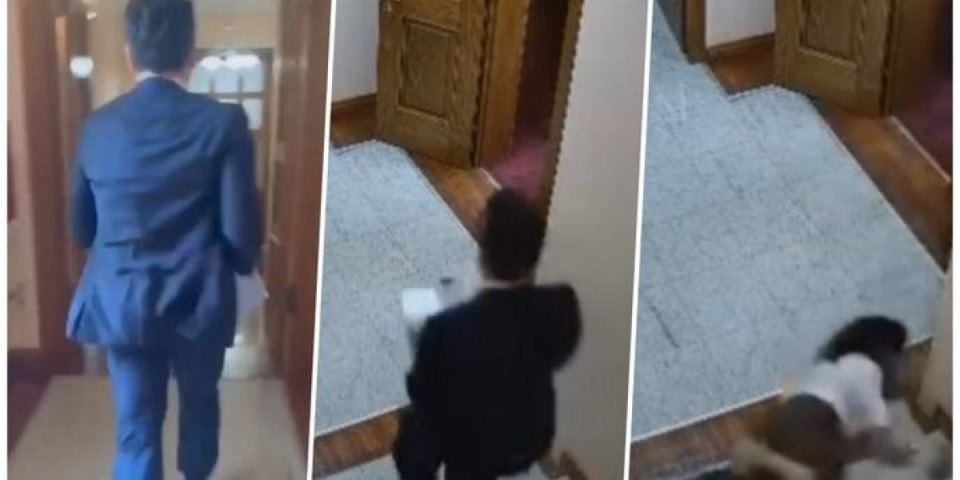 Skandal u Albaniji! Poslanik zgrabio tajni dokument – Evropa u neverici?! (VIDEO)