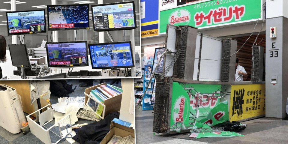 (VIDEO) Najrazorniji zemljotres pogodio Japan! Izdato hitno upozorenje na cunami, snaga je stravična - svi se spremaju za najgore