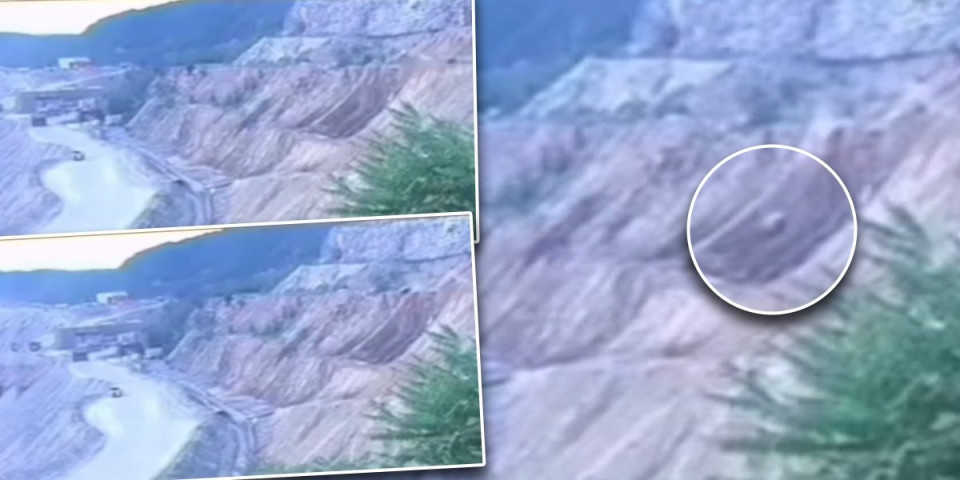 Isplivao snimak jezive nesreće kod Majdanpeka: Automobil leti 20 metara u provaliju, u poslednjem trenu se zaustavio na ivici (VIDEO)