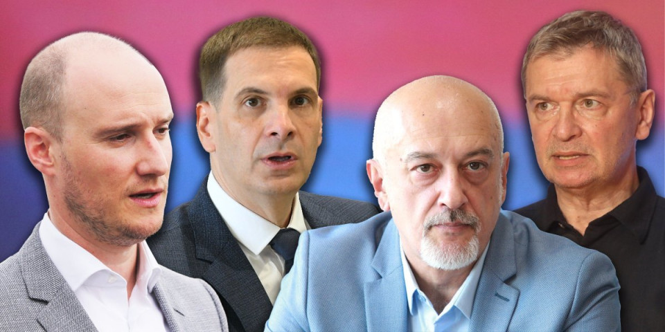 Bije ko koga stigne! Opozicioni cirkus dostigao vrhunac! (FOTO/VIDEO)