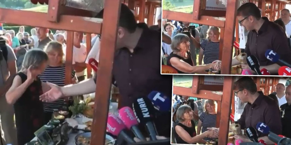 Protivotrov! Raskrinkana blokaderska fabrika laži: Istina o snimku rukovanja bake i predsednika Vučića