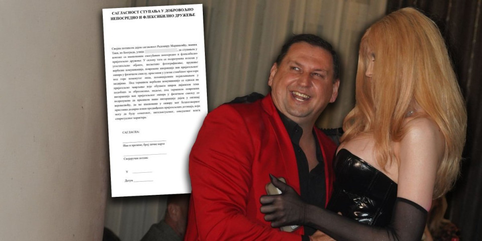 "Vepar iz Bubanj potoka ima sve manje žena..." Sramni detalji ugovora kojima Taki ponižava devojke - Došli smo do skandaloznog dokumenta!