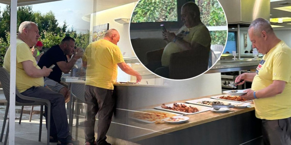 GOSI služba radi punom parom! Milivojević uhvaćen na letovanju u luksuznom hotelu: Evo šta drekavc radi po ceo dan (FOTO)