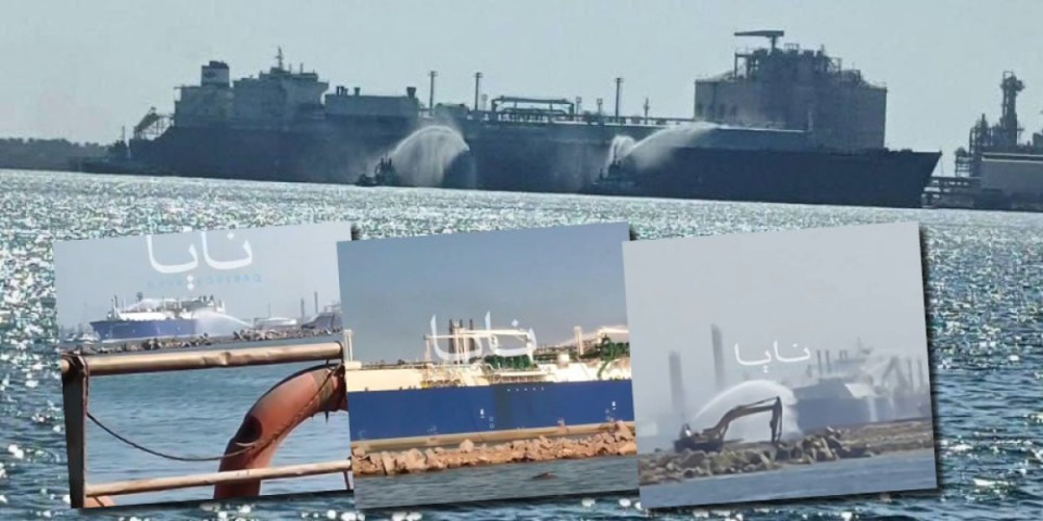 (VIDEO) Hitno! Kod Egipta napadnut američki tanker: Niko ne zna ko je lansirao dron - eksplozija odjeknula, narod u panici snima užas