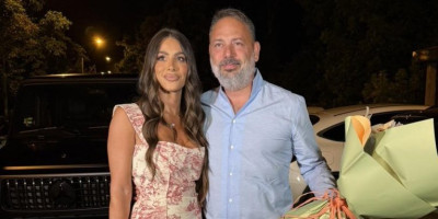Branko Babić s ženom u provodu! Lepa Milica oduševila Beograđane - Svi komentarišu ovo (VIDEO)