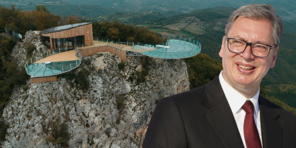 Predsednik Vučić danas na Kablaru: Otvara se stakleni raj iznad Ovčarsko-kablarske klisure (FOTO/VIDEO)