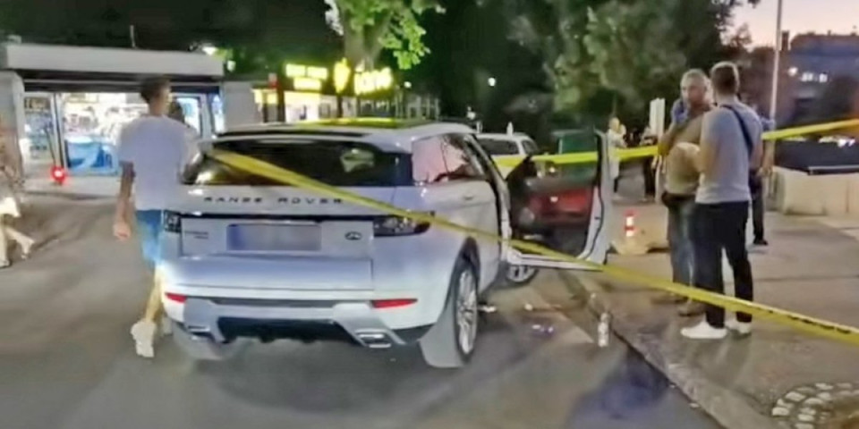 Opsadno stanje u Starom gradu: Krvav džip, pištolj na zidiću i jedna osoba u bolnici (FOTO/VIDEO)