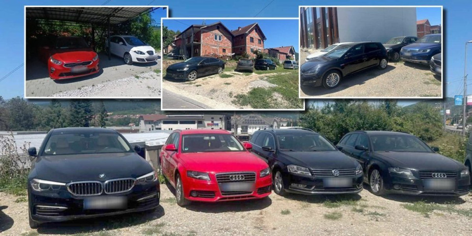 Prodavali automobile "na divlje": Oglasio se MUP povodom munjevite racije u Novom Pazaru, zaplenjena 52 vozila, četvoro uhapšenih (FOTO)