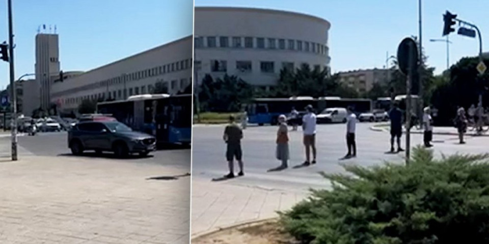 Haos i teror u Novom Sadu! Šaka blokadera nastavlja da maltretira građane i parališe grad! (VIDEO)