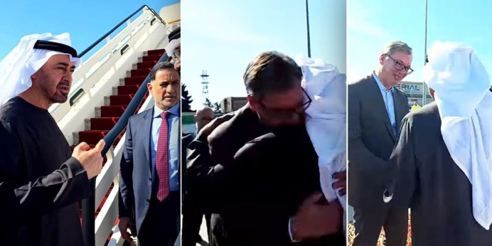 Vučić ispratio bin Zajeda: Rastanak sa prijateljem nosi posebne emocije! (VIDEO)
