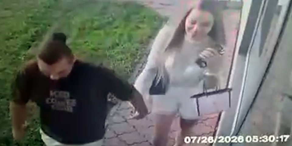 Ekskluzivno! Ovako su izgledali minuti pre Ljudmilinog ubistva - Sve zabeležile kamere, držala se za ruke sa ubicom, a onda... (VIDEO)