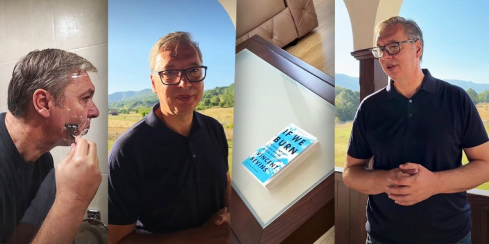 "Nema odmora, idemo u akciju!" Oglasio se predsednik novim snimkom: Vučić otkrio kako izgleda jutro pred novi radni dan (VIDEO)