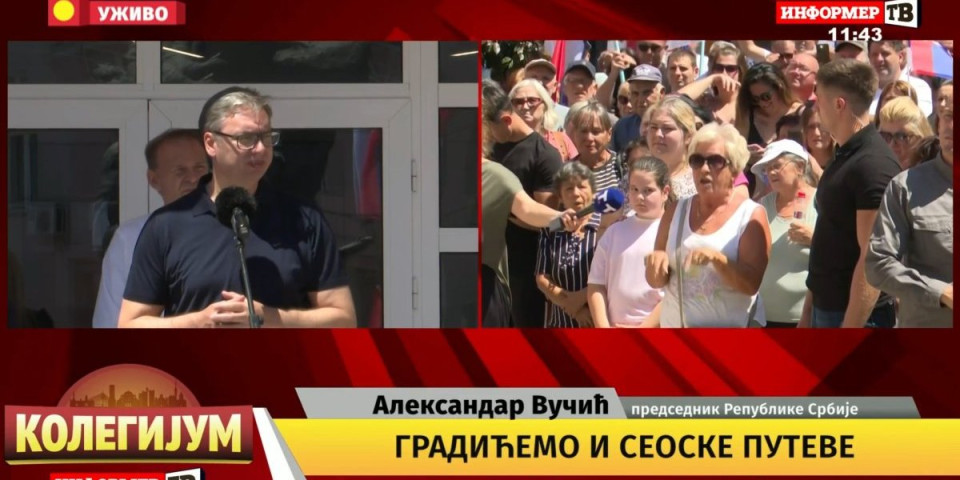Vučić obilazi jugoistok Srbije: Predsednik razgovarao sa narodom u Babušnici - najavio lepe vesti (FOTO/VIDEO)
