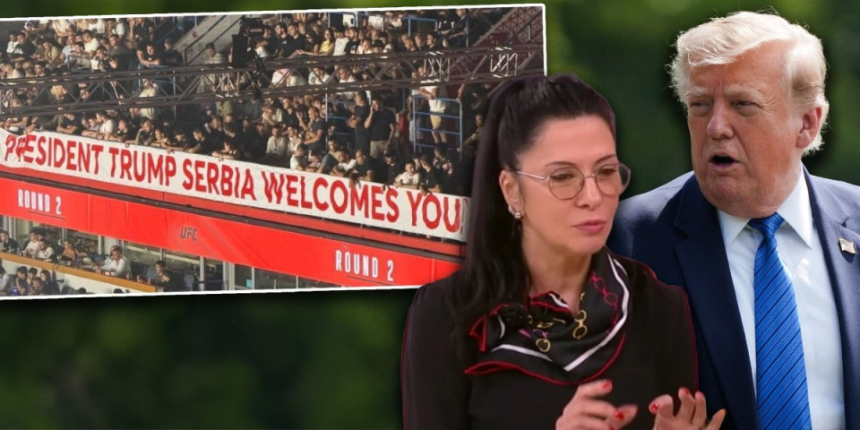 Tramp matirao najveću blokaderku i mrziteljku svega srpskog: Pokušala je da pljuje Srbe zbog UFC-a, ali... (FOTO)