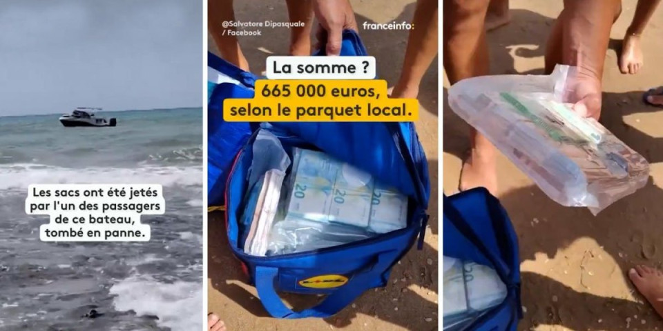 Neverovatna scena na Siciliji: Kesa iz poznatog maketa isplivala na površinu, a kada su prišli turisti, nastala je otimačina! (VIDEO)